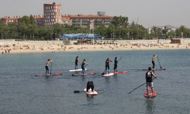  uscita di gruppo in paddle surf